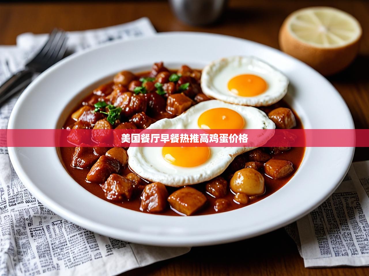 美国餐厅早餐热推高鸡蛋价格