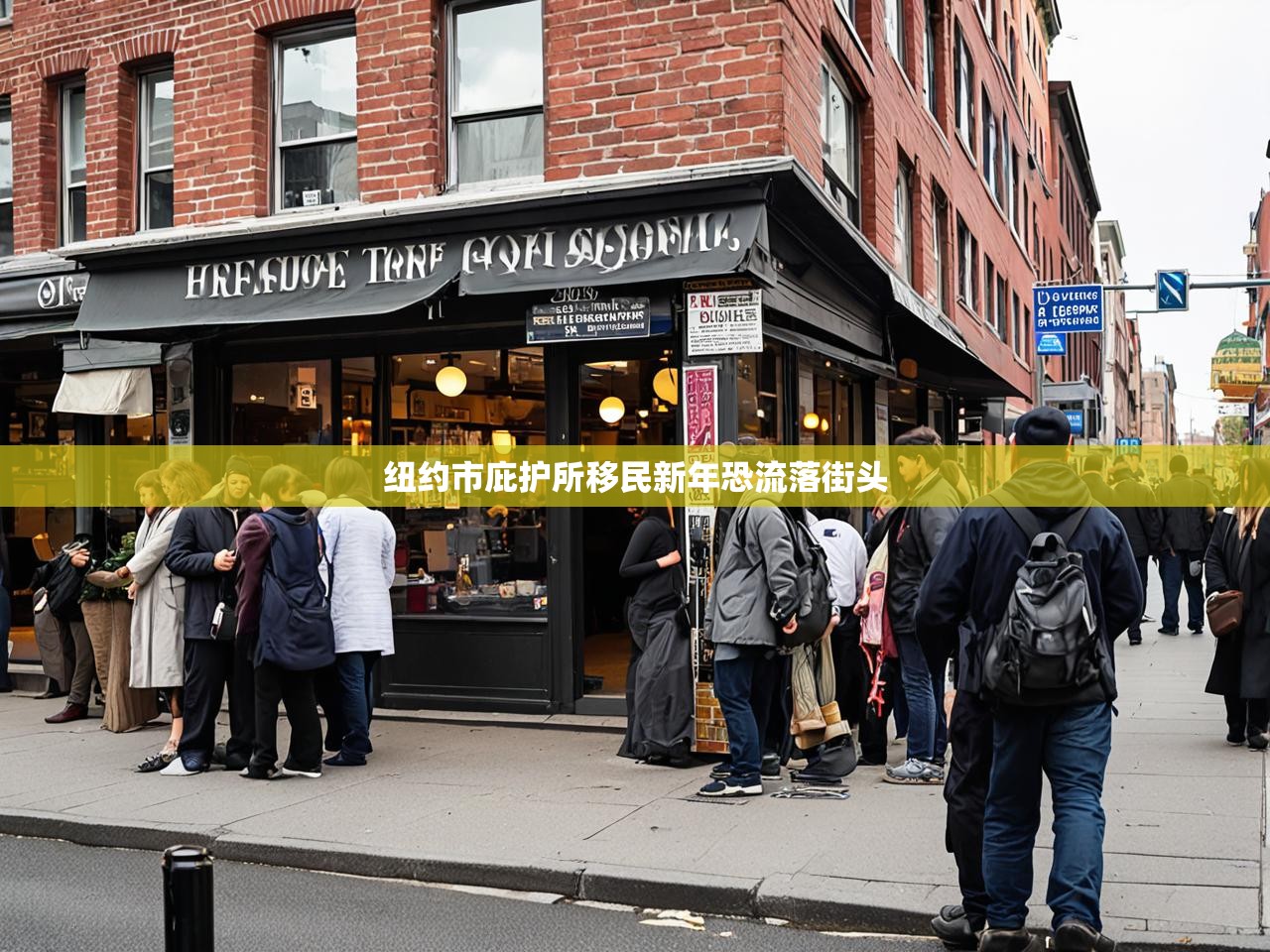 纽约市庇护所移民新年恐流落街头