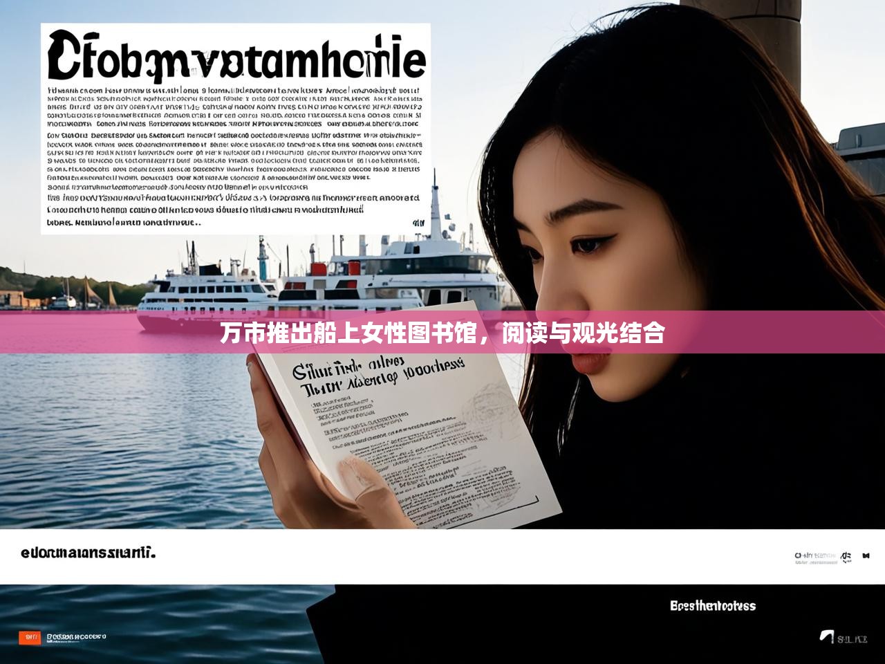 万市推出船上女性图书馆,阅读与观光结合 万市推出船上女性图书馆,阅读与观光结合