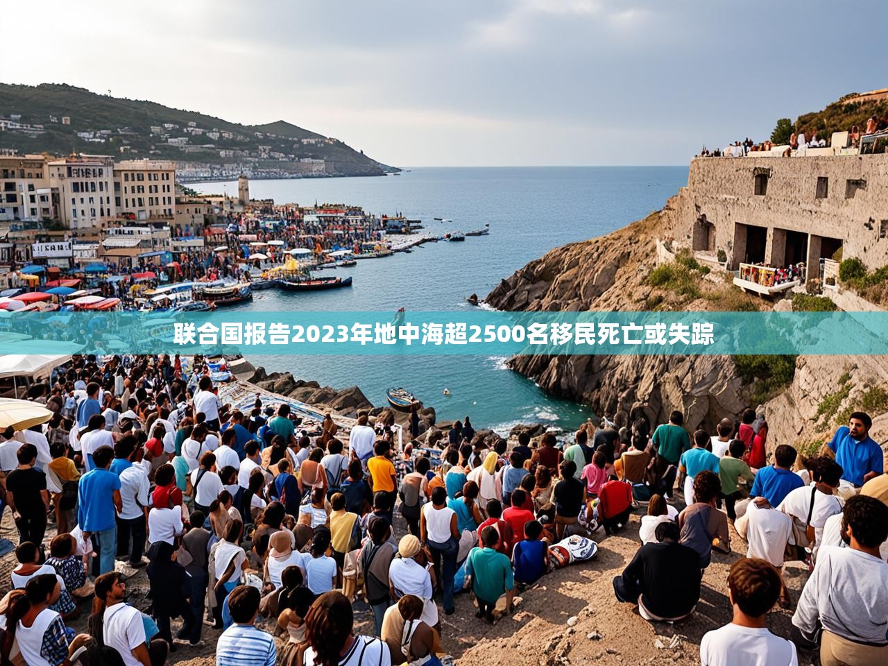 联合国报告2023年地中海超2500名移民死亡或失踪 联合国报告2023年地中海超2500名移民死亡或失踪