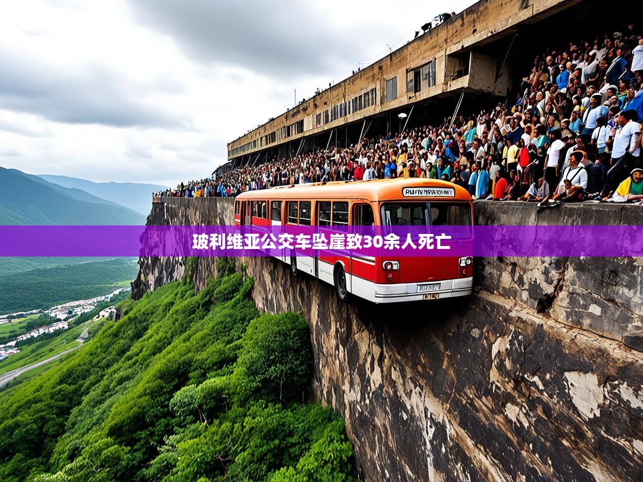玻利维亚公交车坠崖致30余人死亡 玻利维亚公交车坠崖致30余人死亡