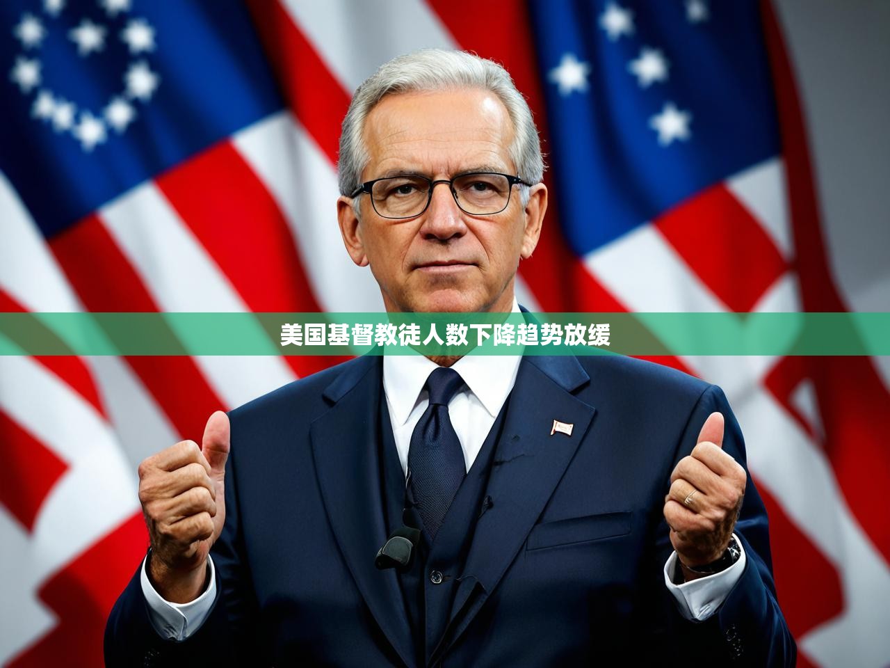 美国基督教徒人数下降趋势放缓