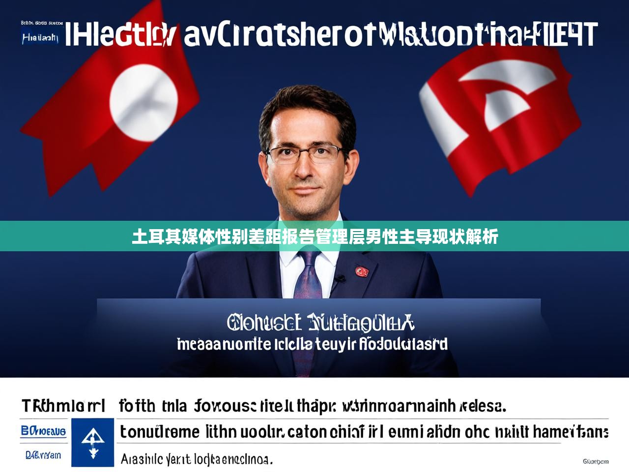 土耳其媒体性别差距报告管理层男性主导现状解析