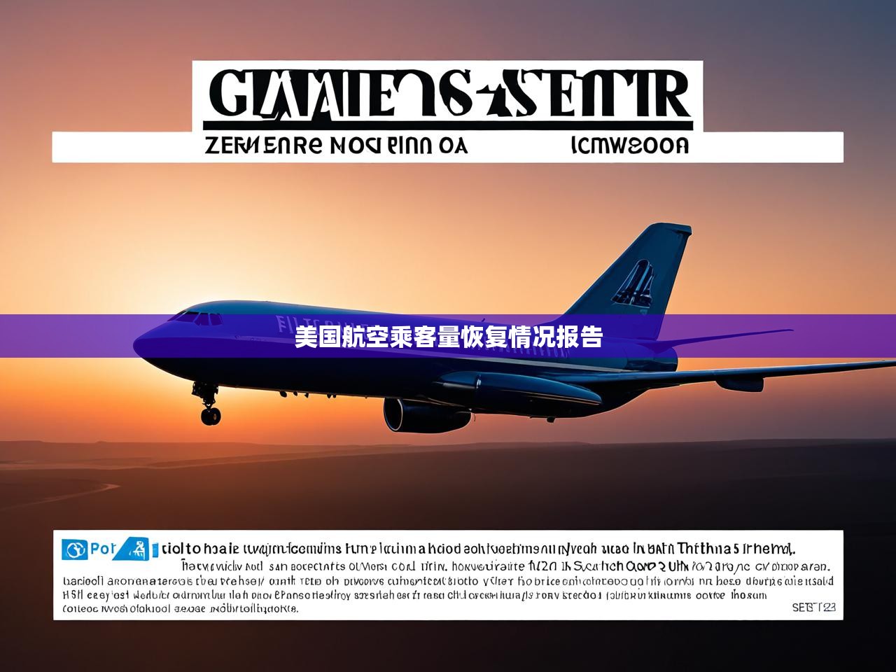 美国航空乘客量恢复情况报告 美国航空乘客量恢复情况报告