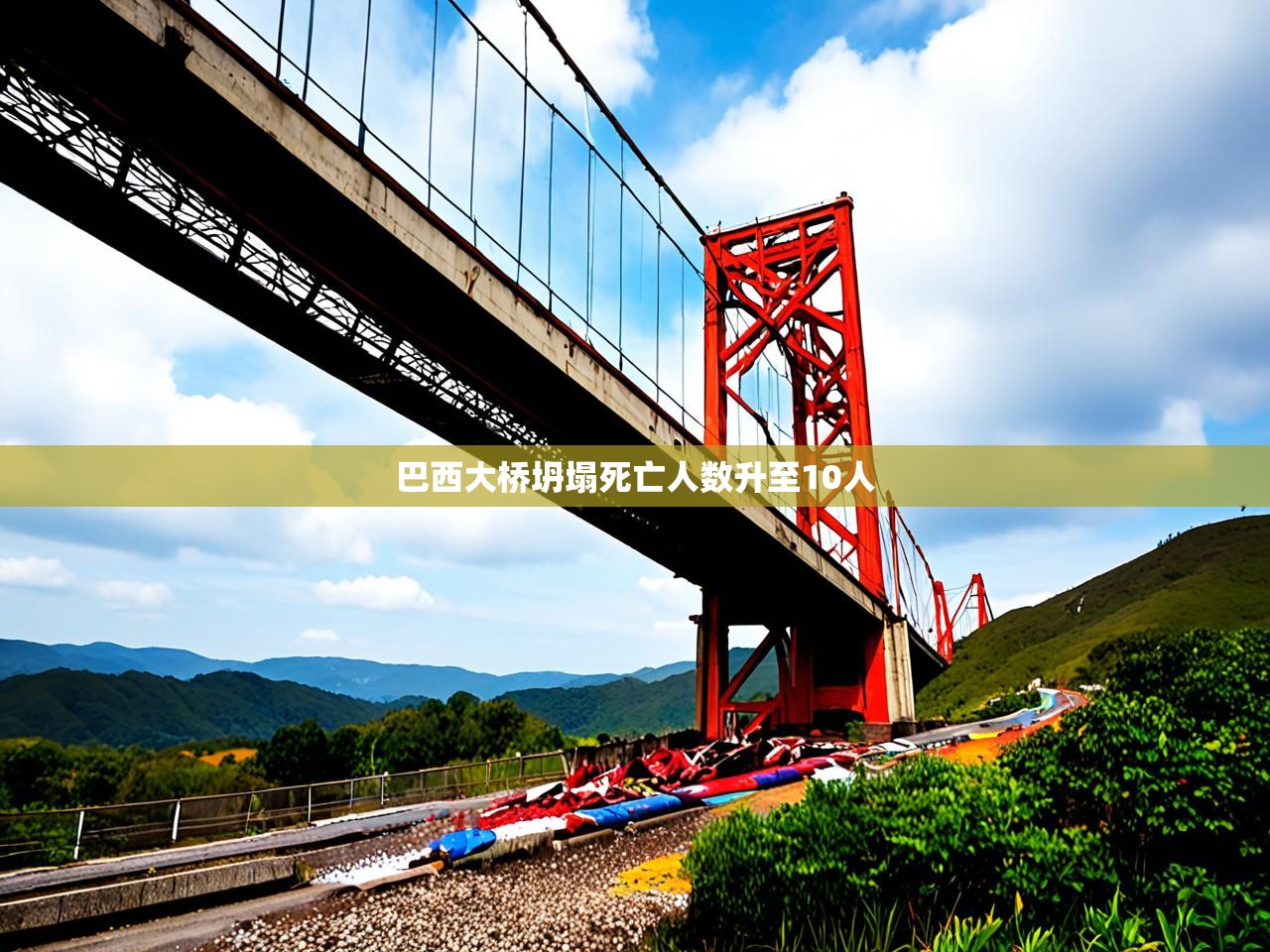 巴西大桥坍塌死亡人数升至10人