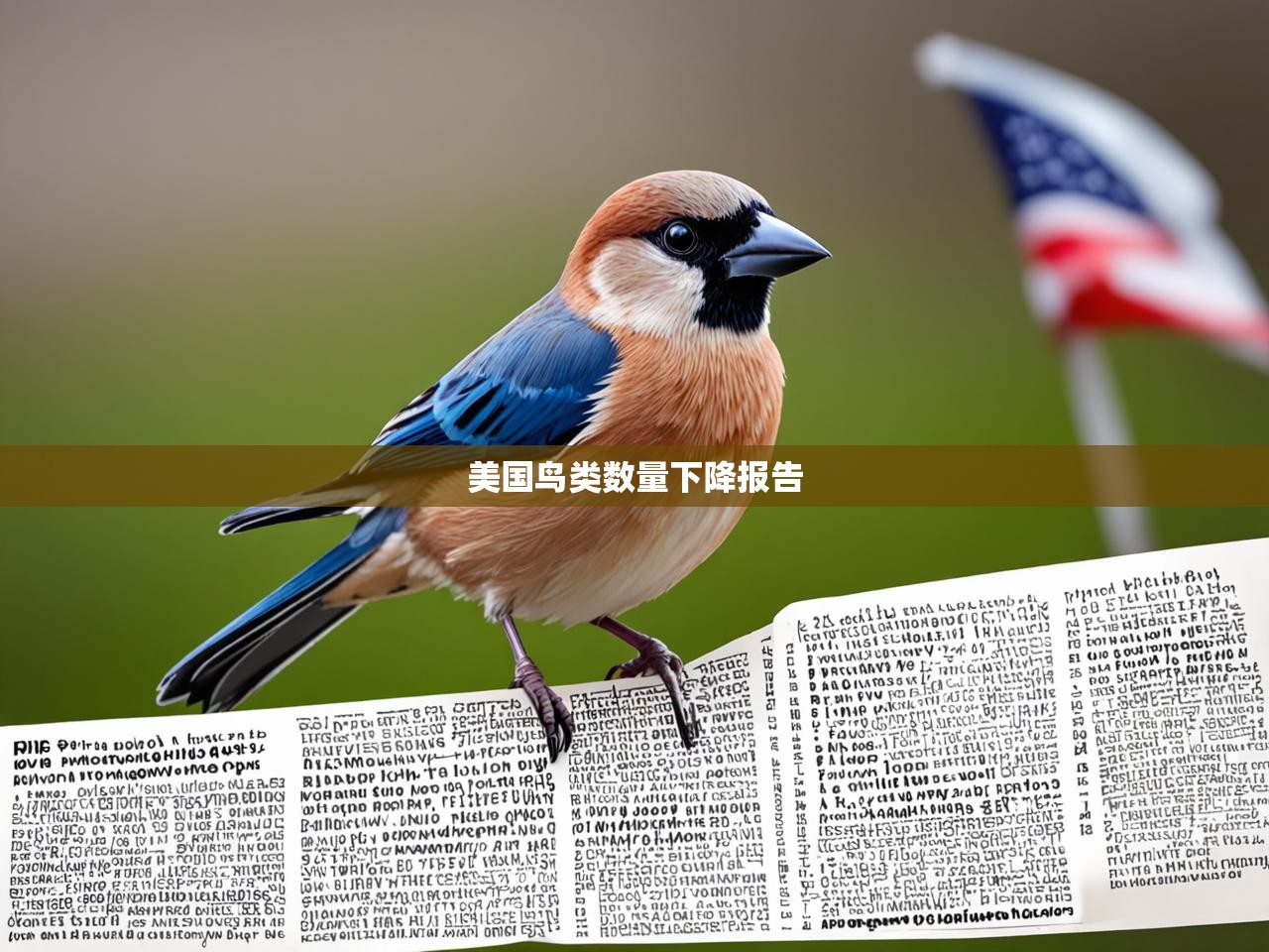 美国鸟类数量下降报告