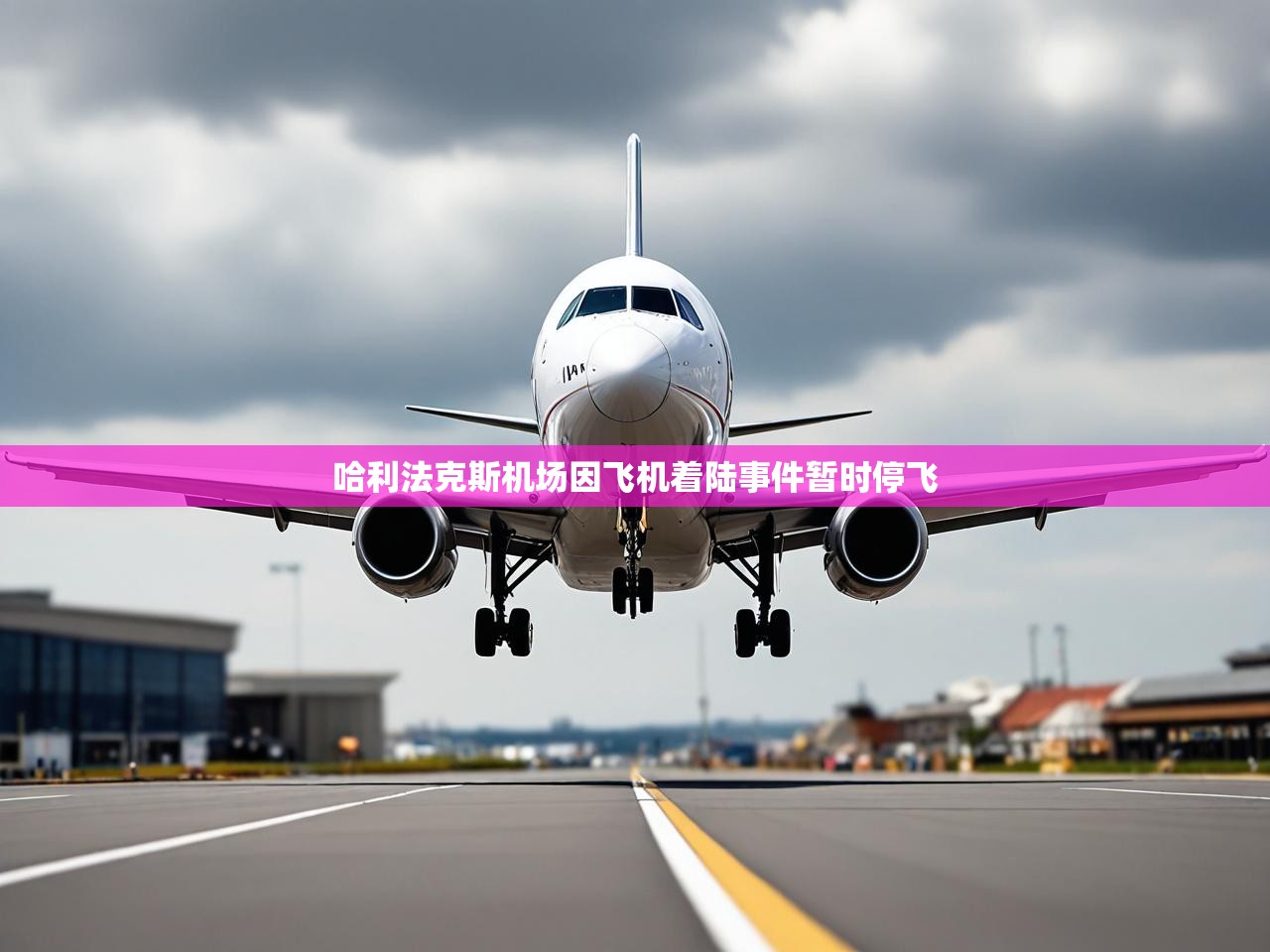 哈利法克斯机场因飞机着陆事件暂时停飞