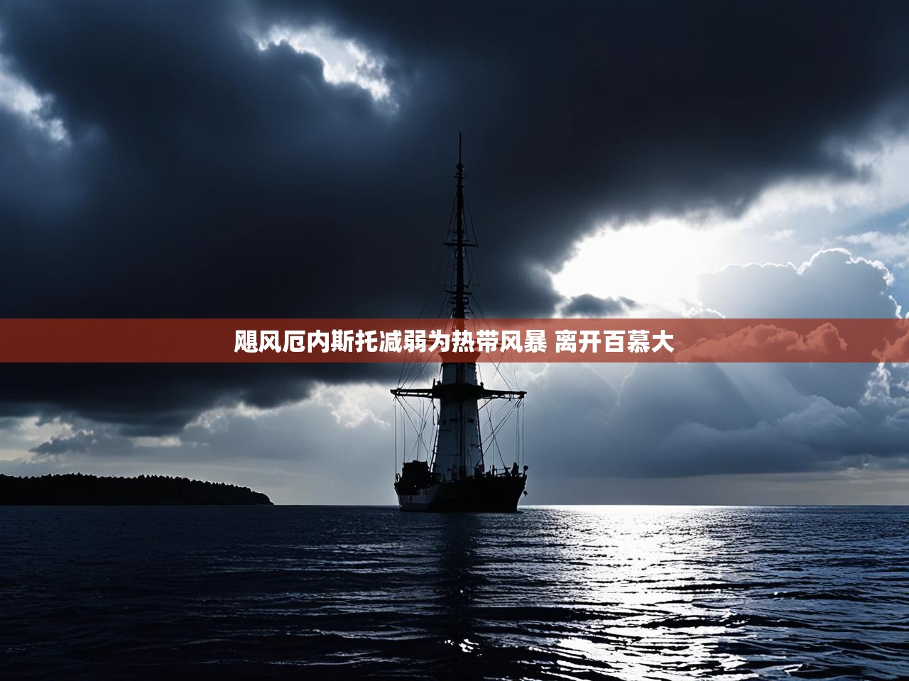 飓风厄内斯托减弱为热带风暴 离开百慕大