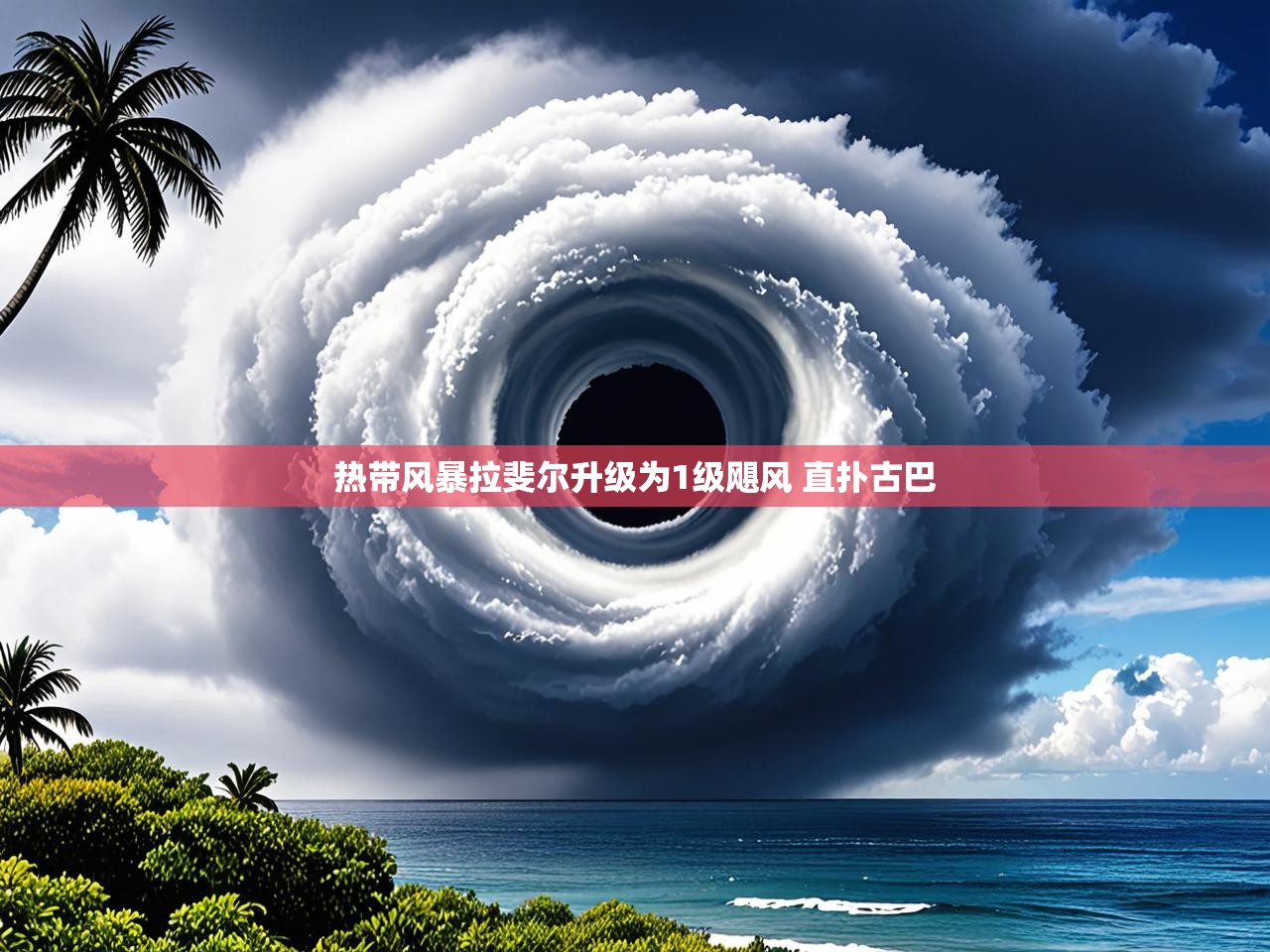 热带风暴拉斐尔升级为1级飓风 直扑古巴