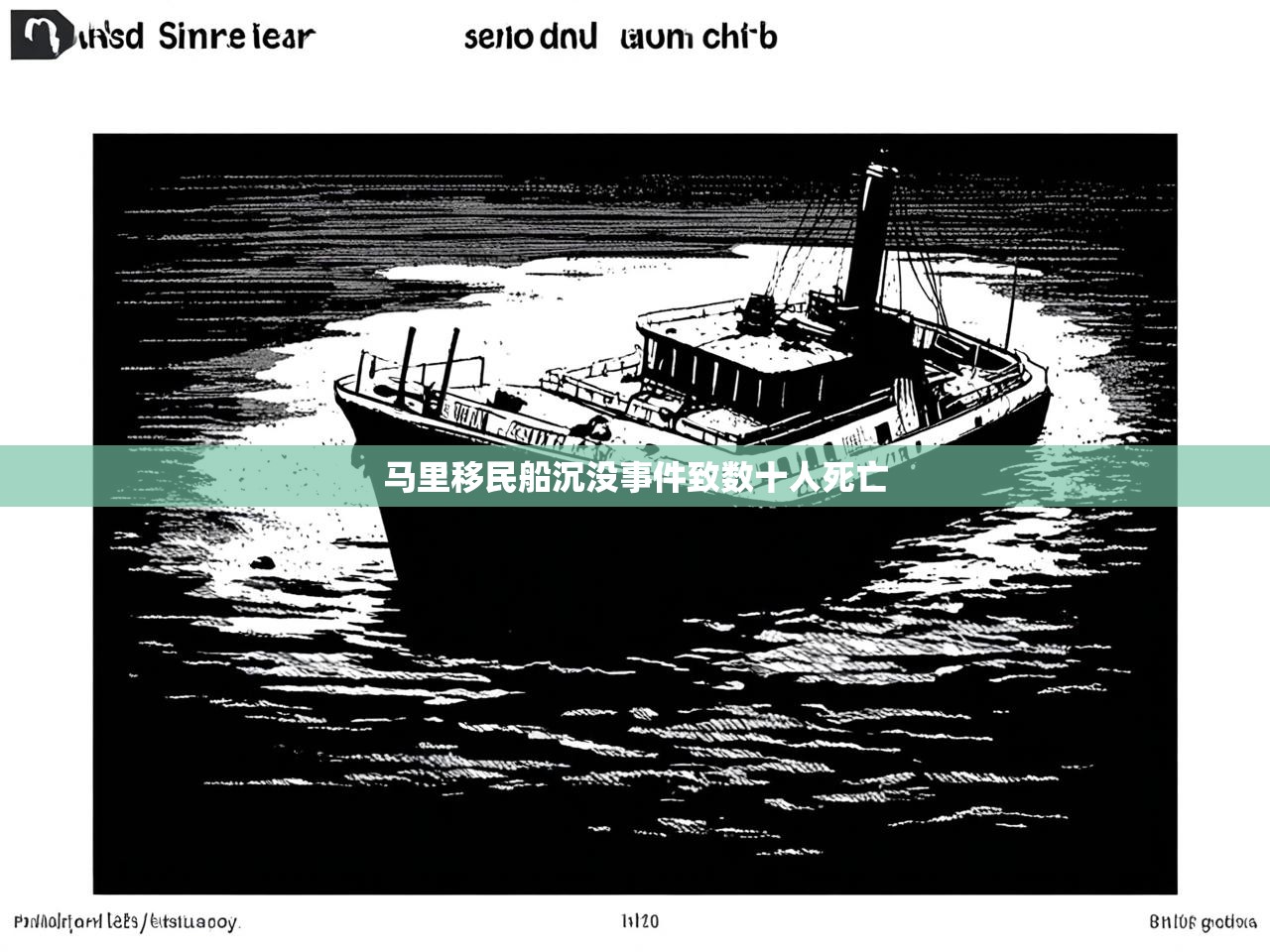 马里移民船沉没事件致数十人死亡 马里移民船沉没事件致数十人死亡