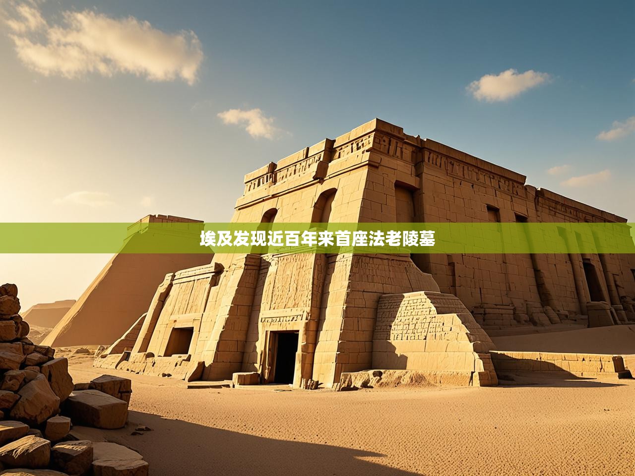 埃及发现近百年来首座法老陵墓