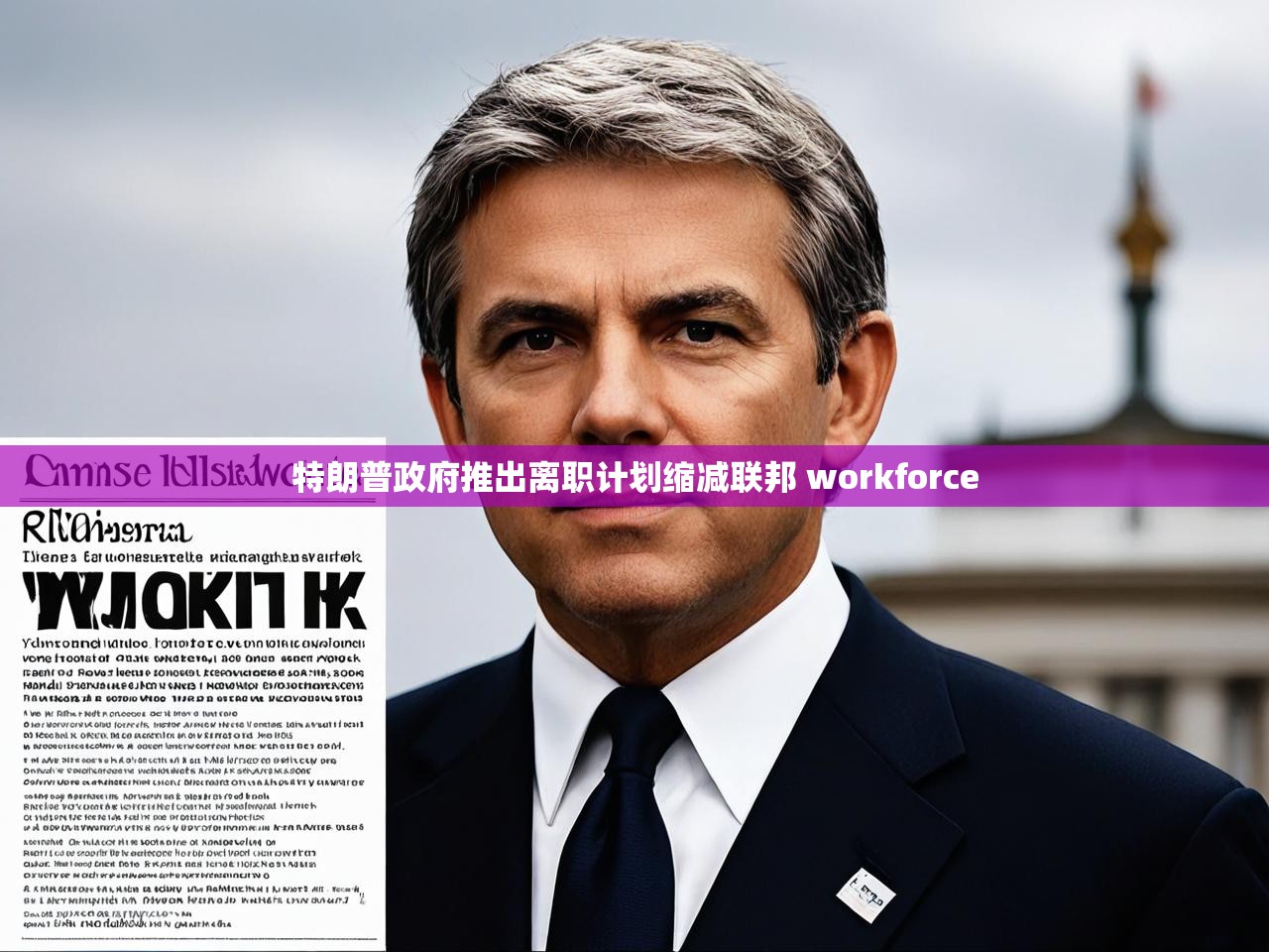 特朗普政府推出离职计划缩减联邦 workforce