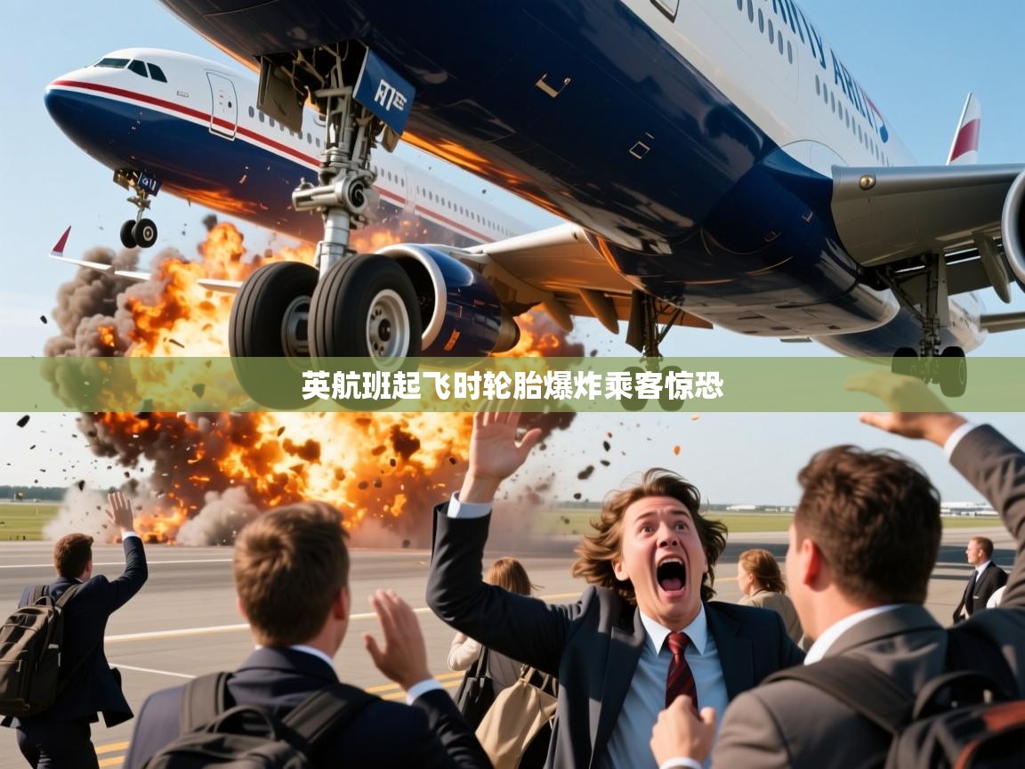 英航班起飞时轮胎爆炸乘客惊恐