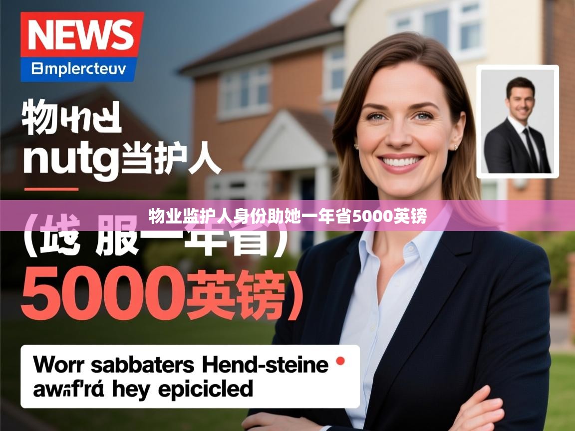 物业监护人身份助她一年省5000英镑