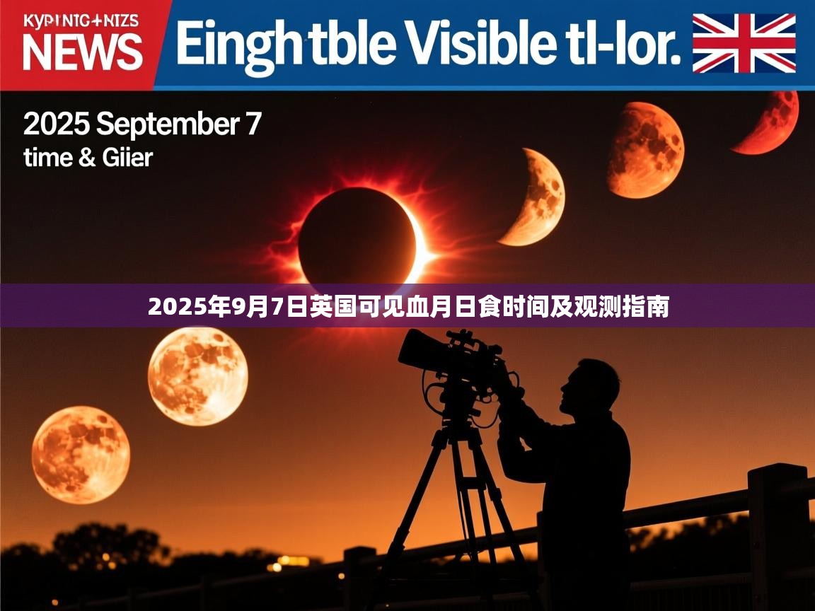 2025年9月7日英国可见血月日食时间及观测指南