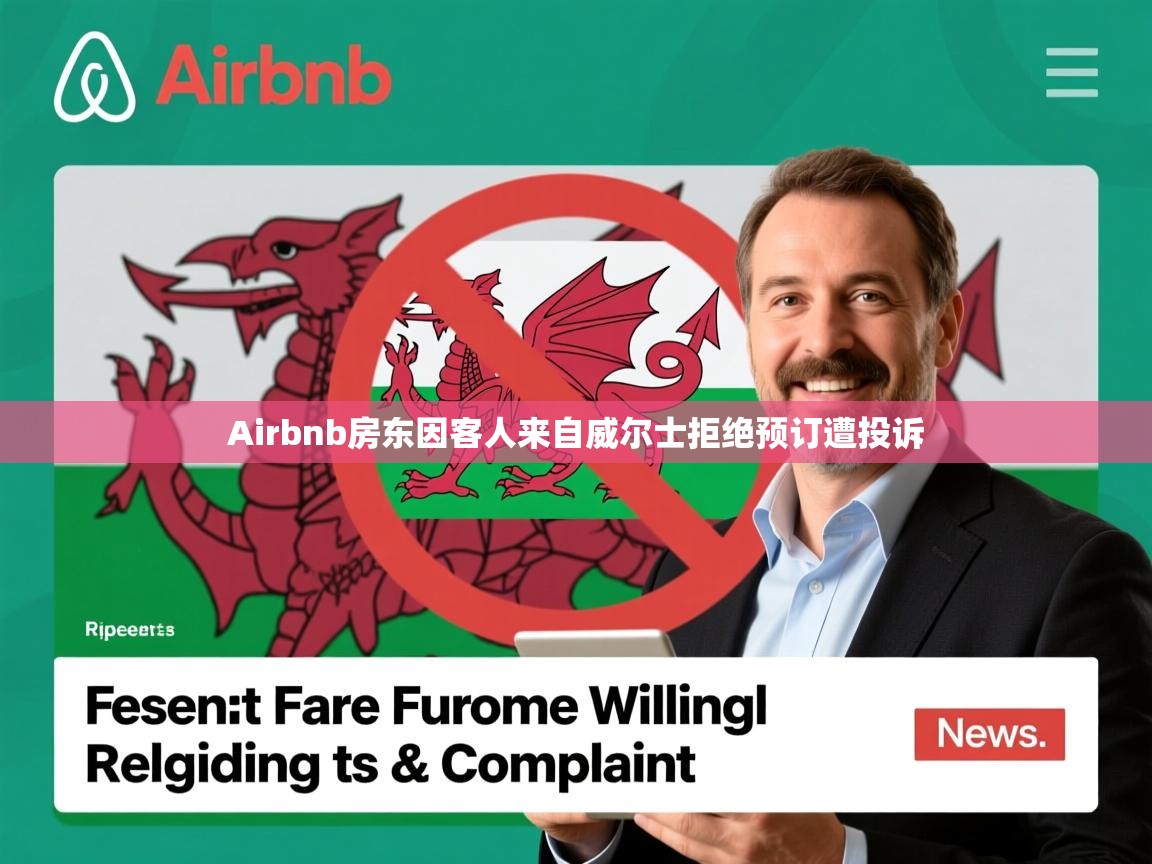 Airbnb房东因客人来自威尔士拒绝预订遭投诉
