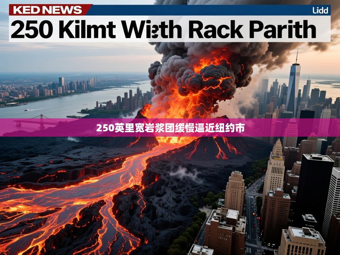 250英里宽岩浆团缓慢逼近纽约市