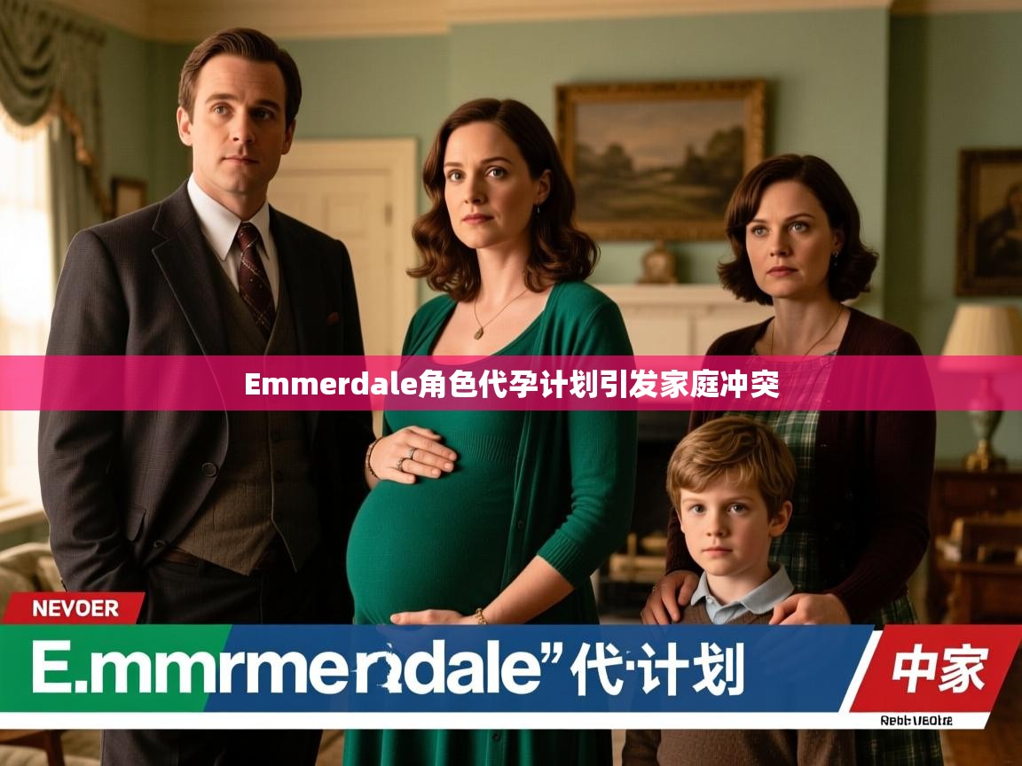 Emmerdale角色代孕计划引发家庭冲突