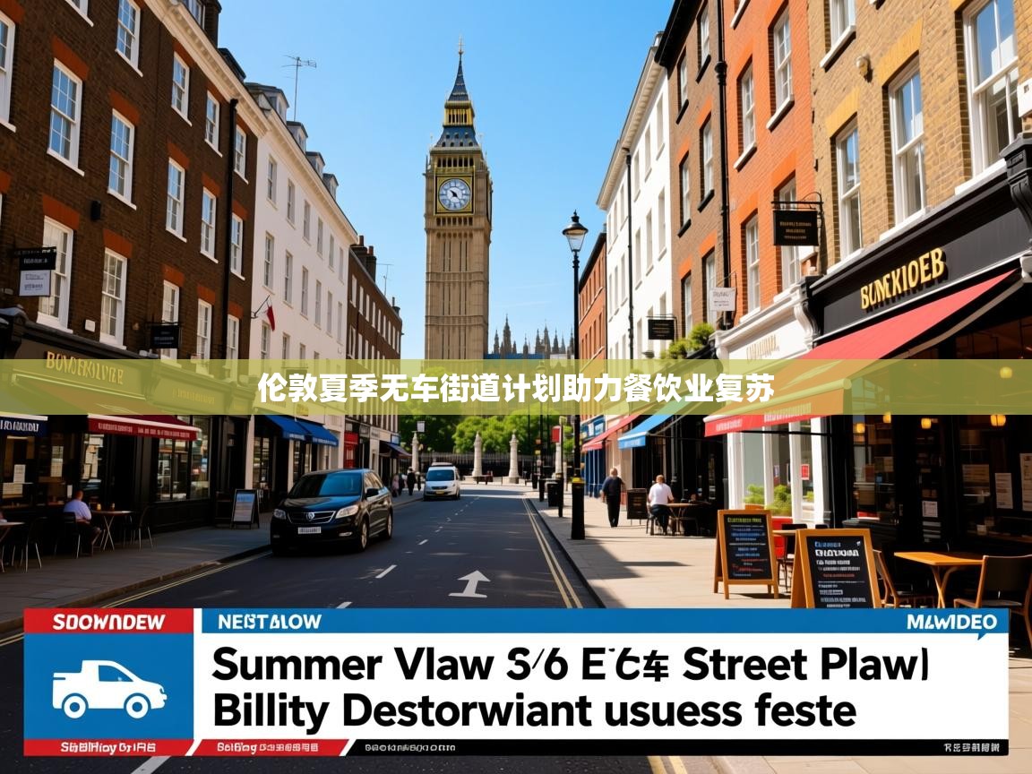 伦敦夏季无车街道计划助力餐饮业复苏