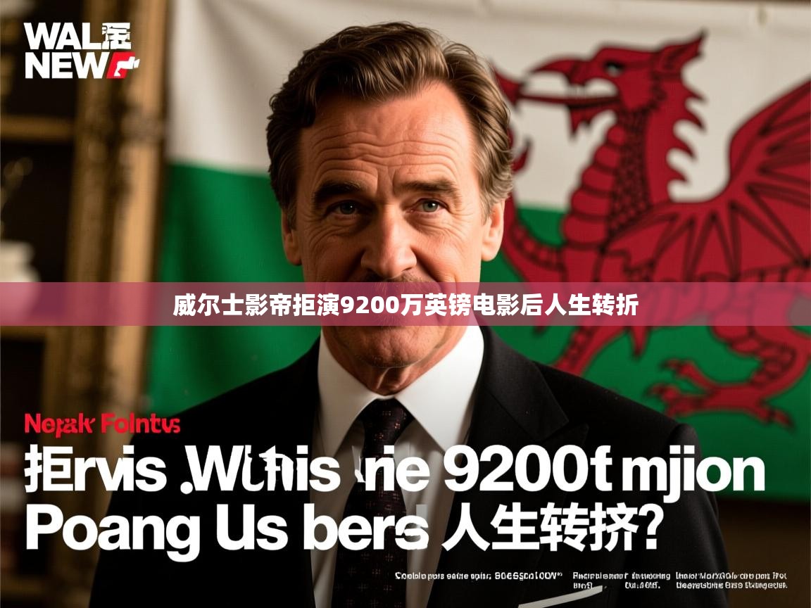 威尔士影帝拒演9200万英镑电影后人生转折