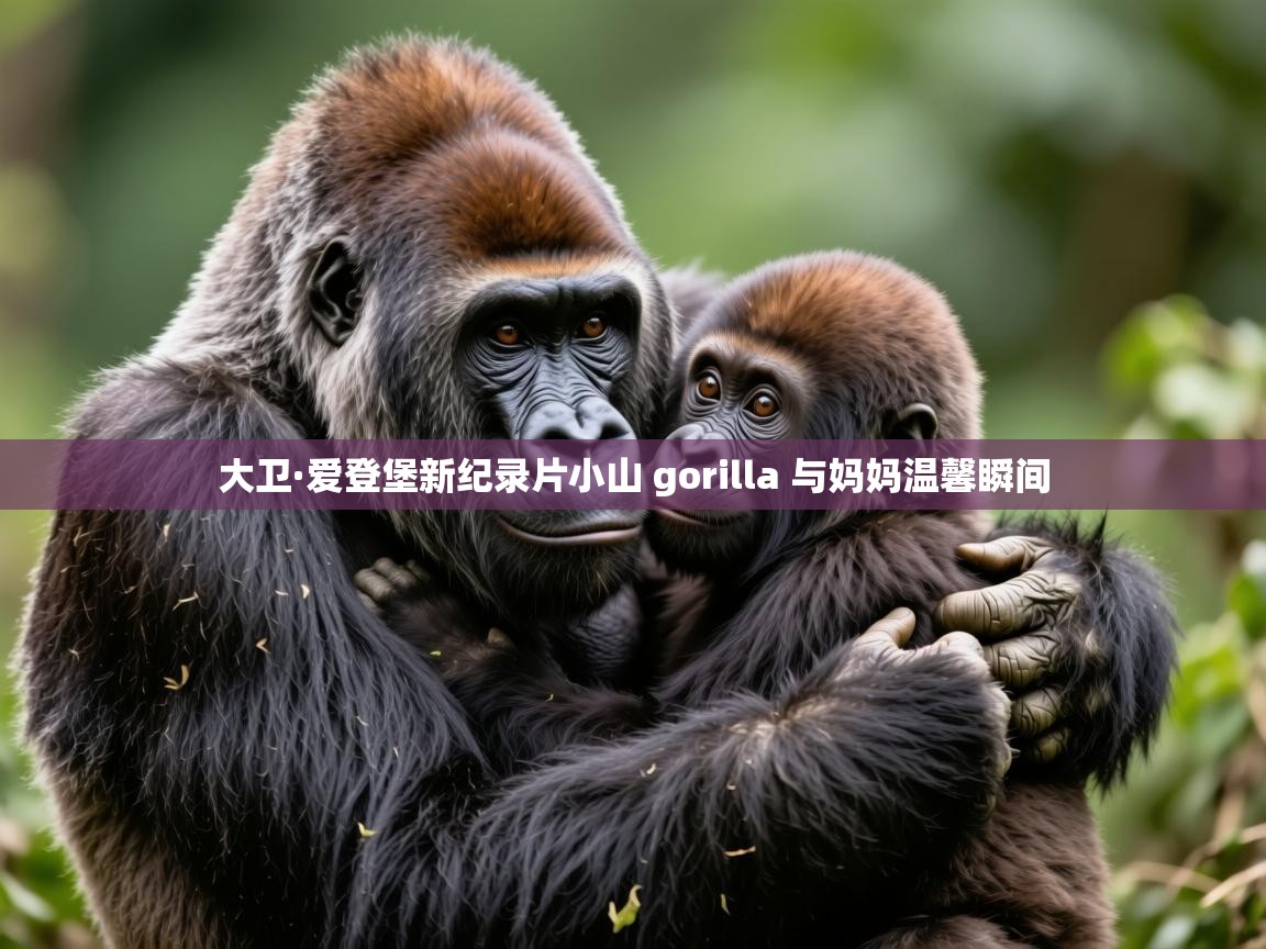 大卫·爱登堡新纪录片小山 gorilla 与妈妈温馨瞬间