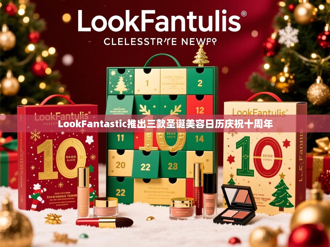 LookFantastic推出三款圣诞美容日历庆祝十周年