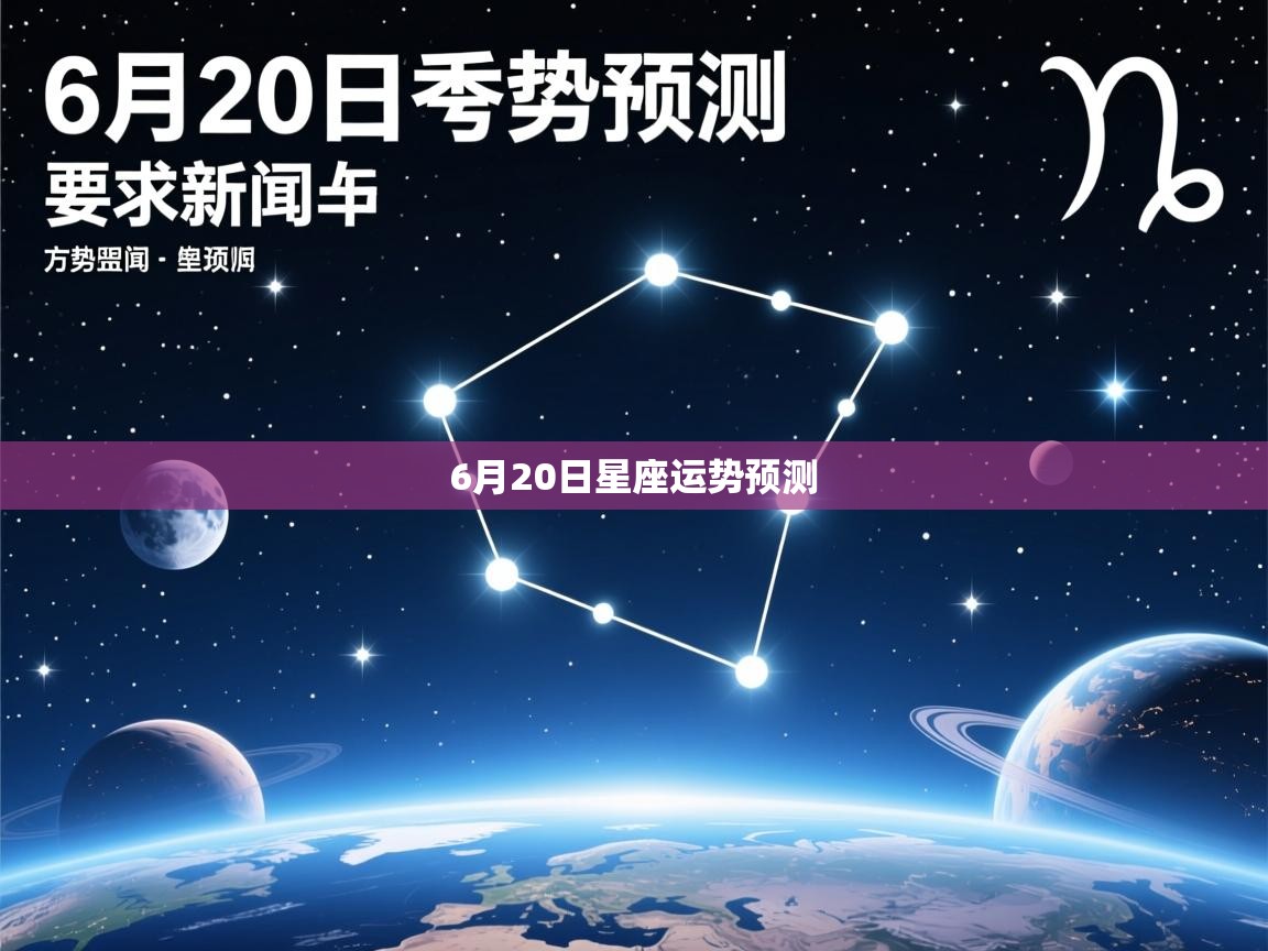 6月20日星座运势预测