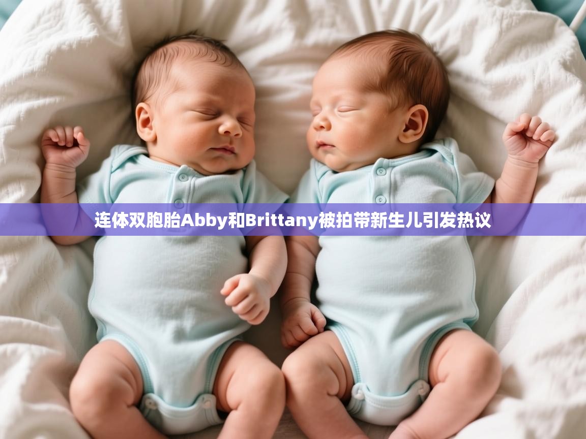 连体双胞胎Abby和Brittany被拍带新生儿引发热议