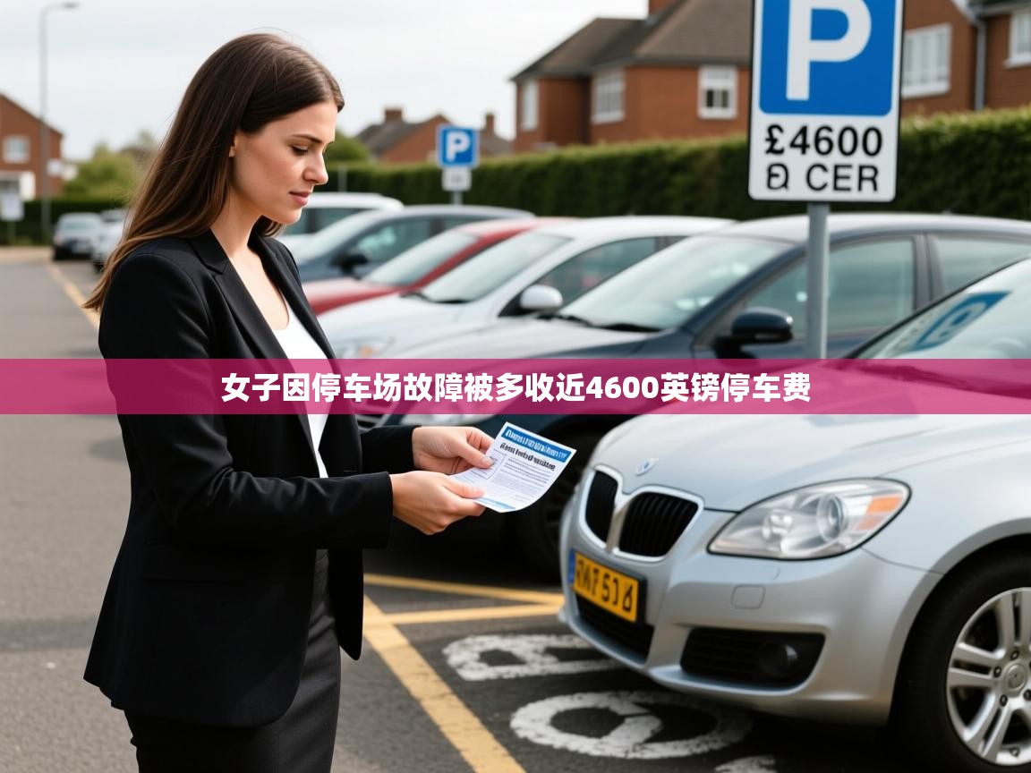 女子因停车场故障被多收近4600英镑停车费