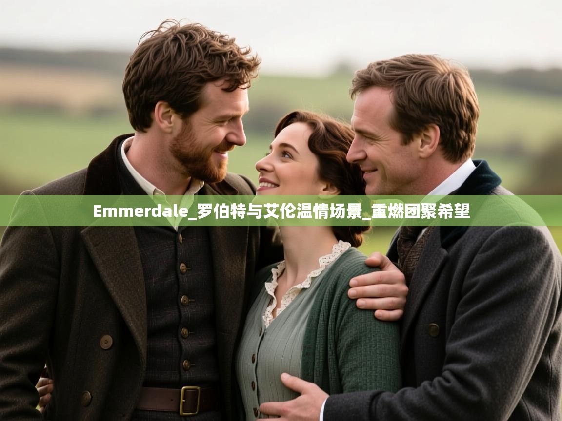 Emmerdale_罗伯特与艾伦温情场景_重燃团聚希望