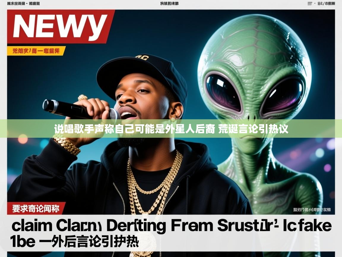 说唱歌手声称自己可能是外星人后裔 荒诞言论引热议