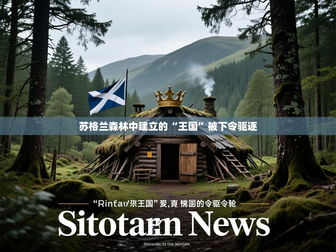 苏格兰森林中建立的“王国”被下令驱逐