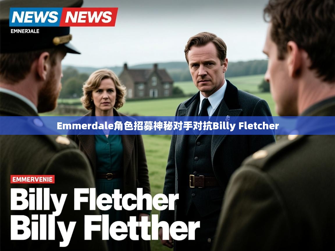 Emmerdale角色招募神秘对手对抗Billy Fletcher