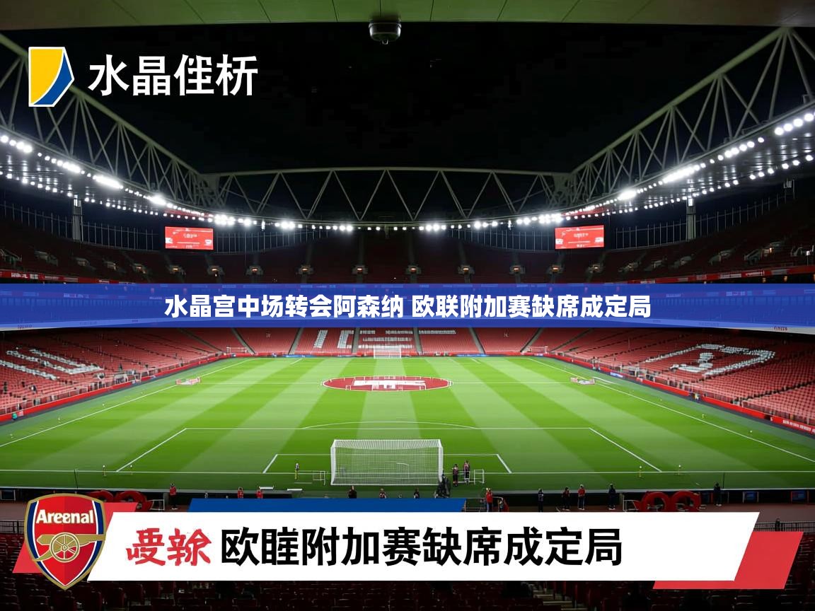水晶宫中场转会阿森纳 欧联附加赛缺席成定局