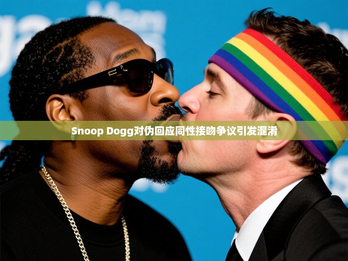 Snoop Dogg对伪回应同性接吻争议引发混淆
