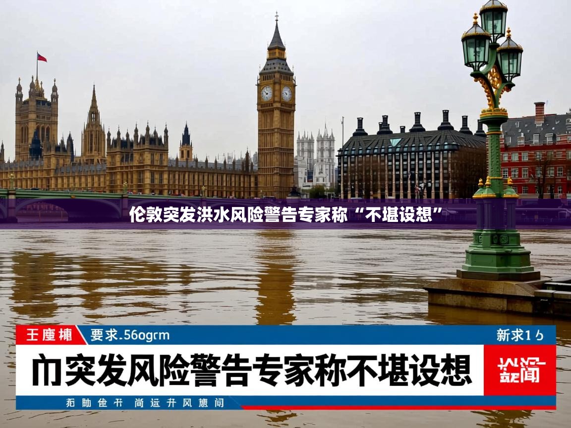 伦敦突发洪水风险警告专家称“不堪设想”