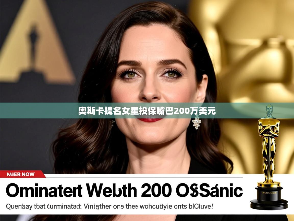 奥斯卡提名女星投保嘴巴200万美元