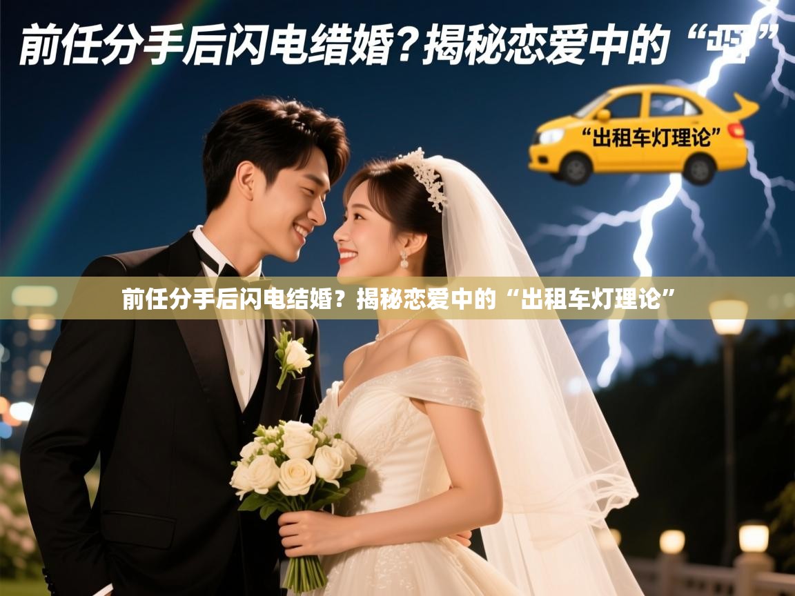 前任分手后闪电结婚？揭秘恋爱中的“出租车灯理论”