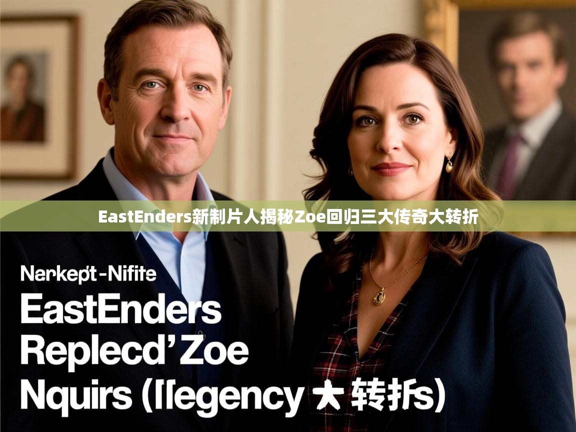 EastEnders新制片人揭秘Zoe回归三大传奇大转折