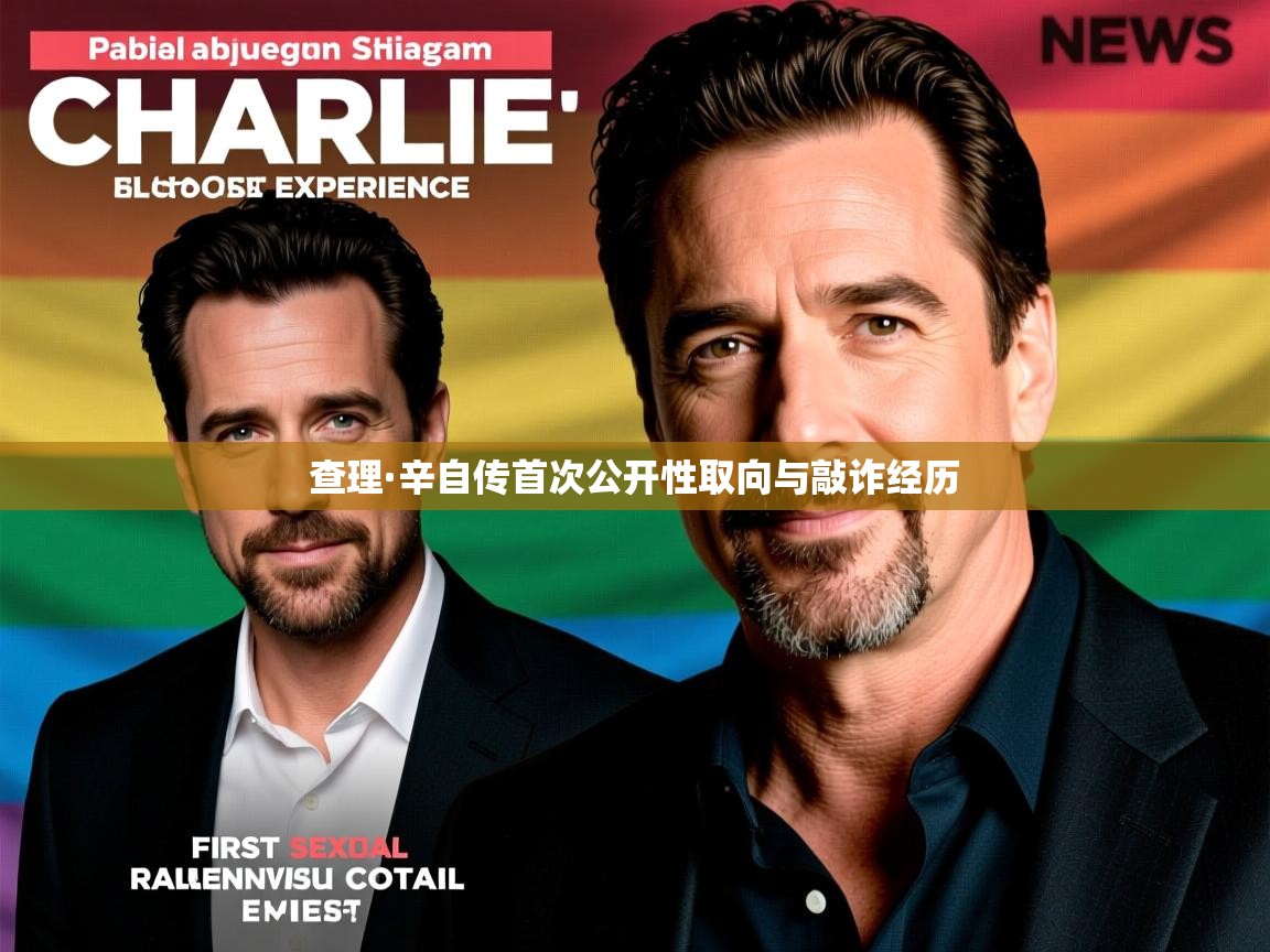 查理·辛自传首次公开性取向与敲诈经历