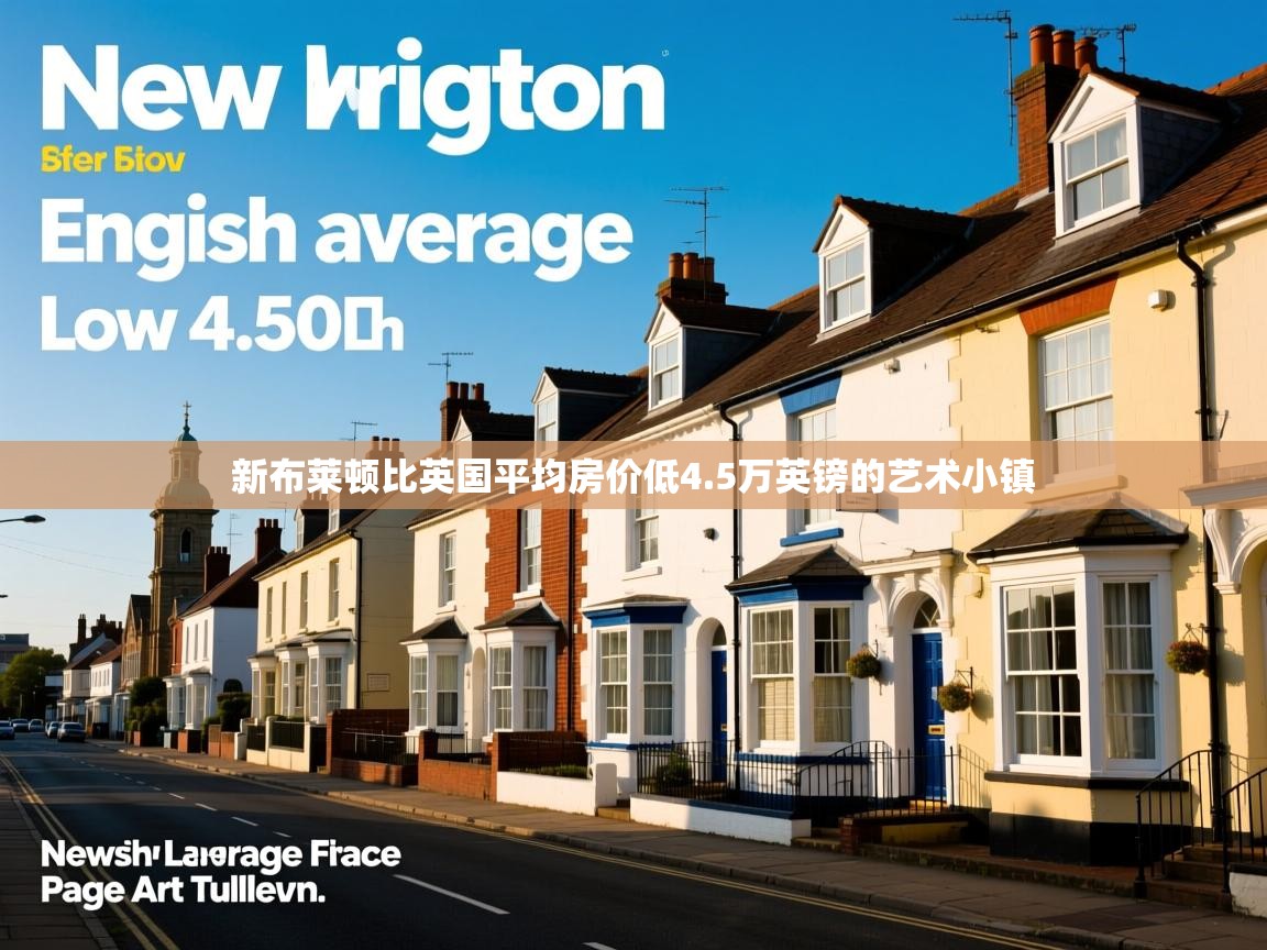 新布莱顿比英国平均房价低4.5万英镑的艺术小镇