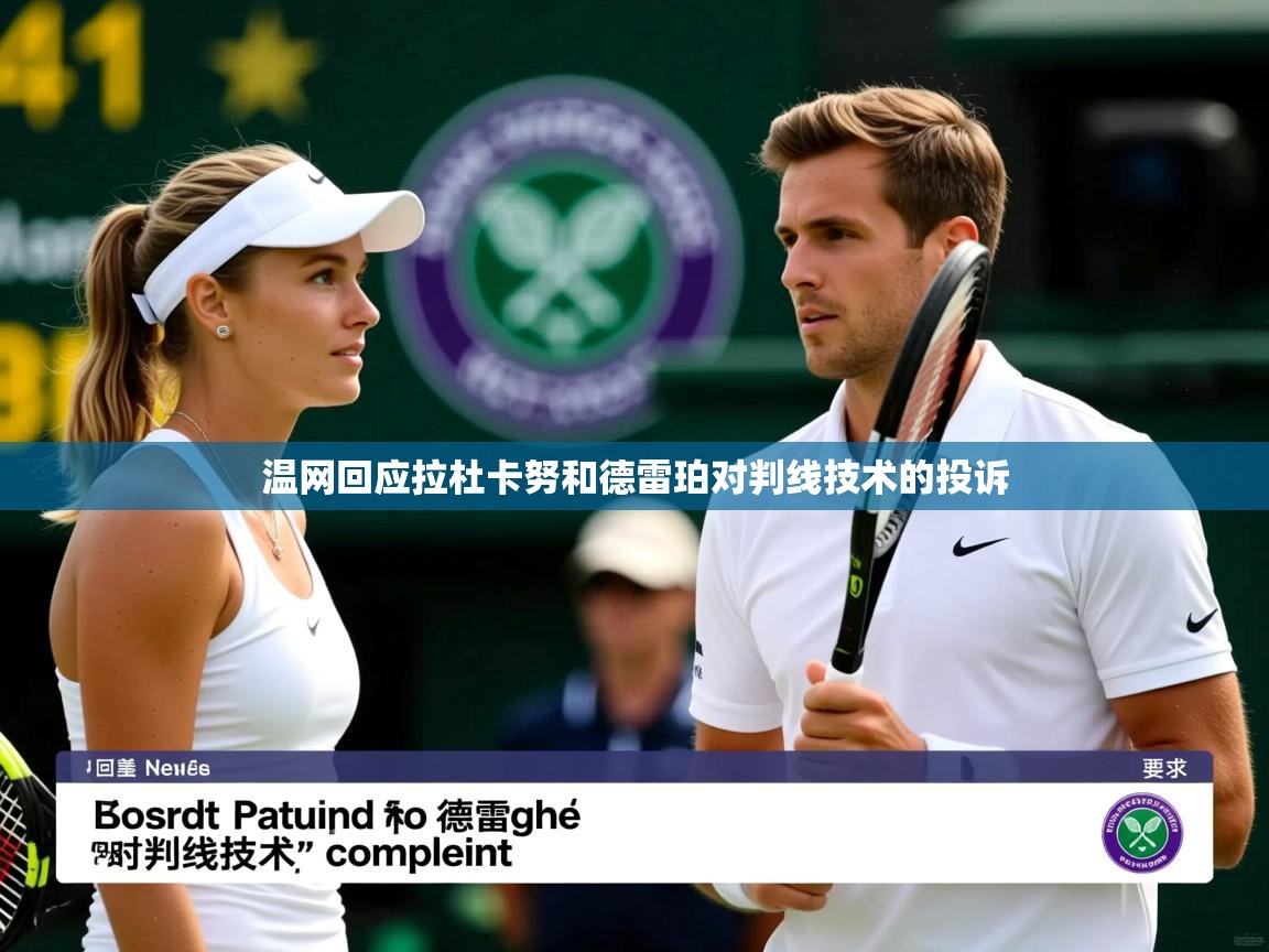 温网回应拉杜卡努和德雷珀对判线技术的投诉